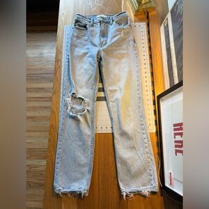 Abercrombie 90s Style Straight Leg Jeans